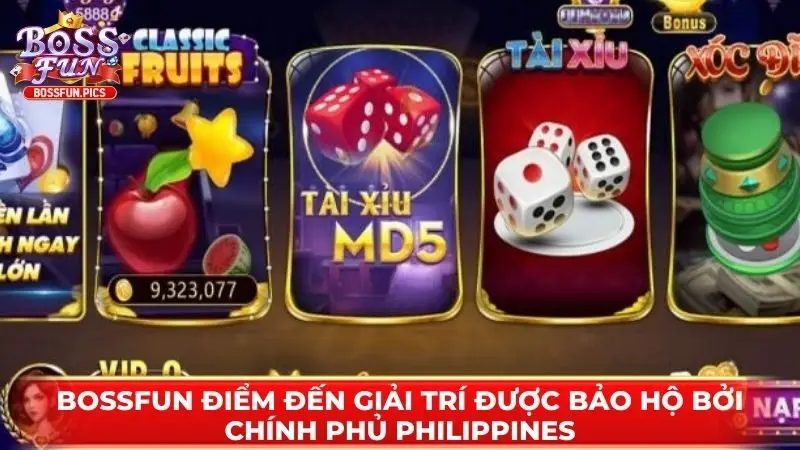 Bossfun điểm đến giải trí được bảo hộ bởi chính phủ Philippines Bossfun điểm đến giải trí được bảo hộ bởi chính phủ Philippines