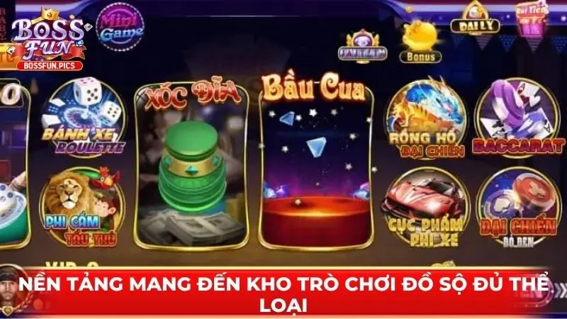 Nền tảng mang đến kho trò chơi đồ sộ đủ thể loại Nền tảng mang đến kho trò chơi đồ sộ đủ thể loại